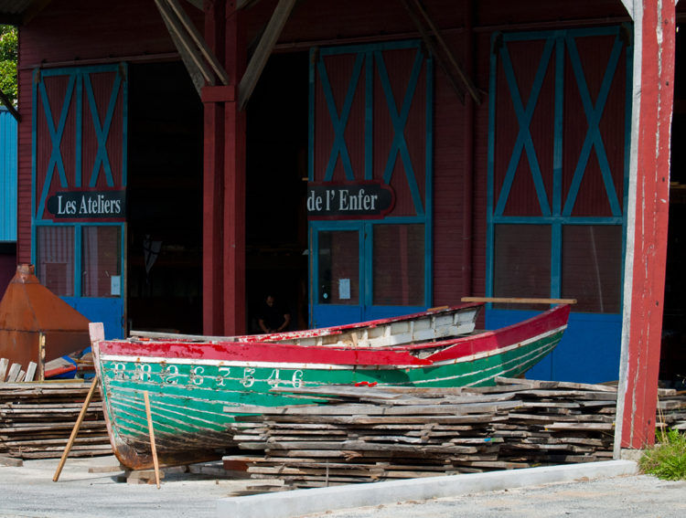 Le Port Rhu : Comment naissent les bateaux en bois ? - Copie