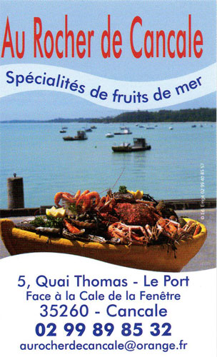 Restaurant Au Rocher de Cancale