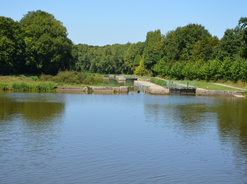 Echelle d'écluses - Canal de Nantes à Brest