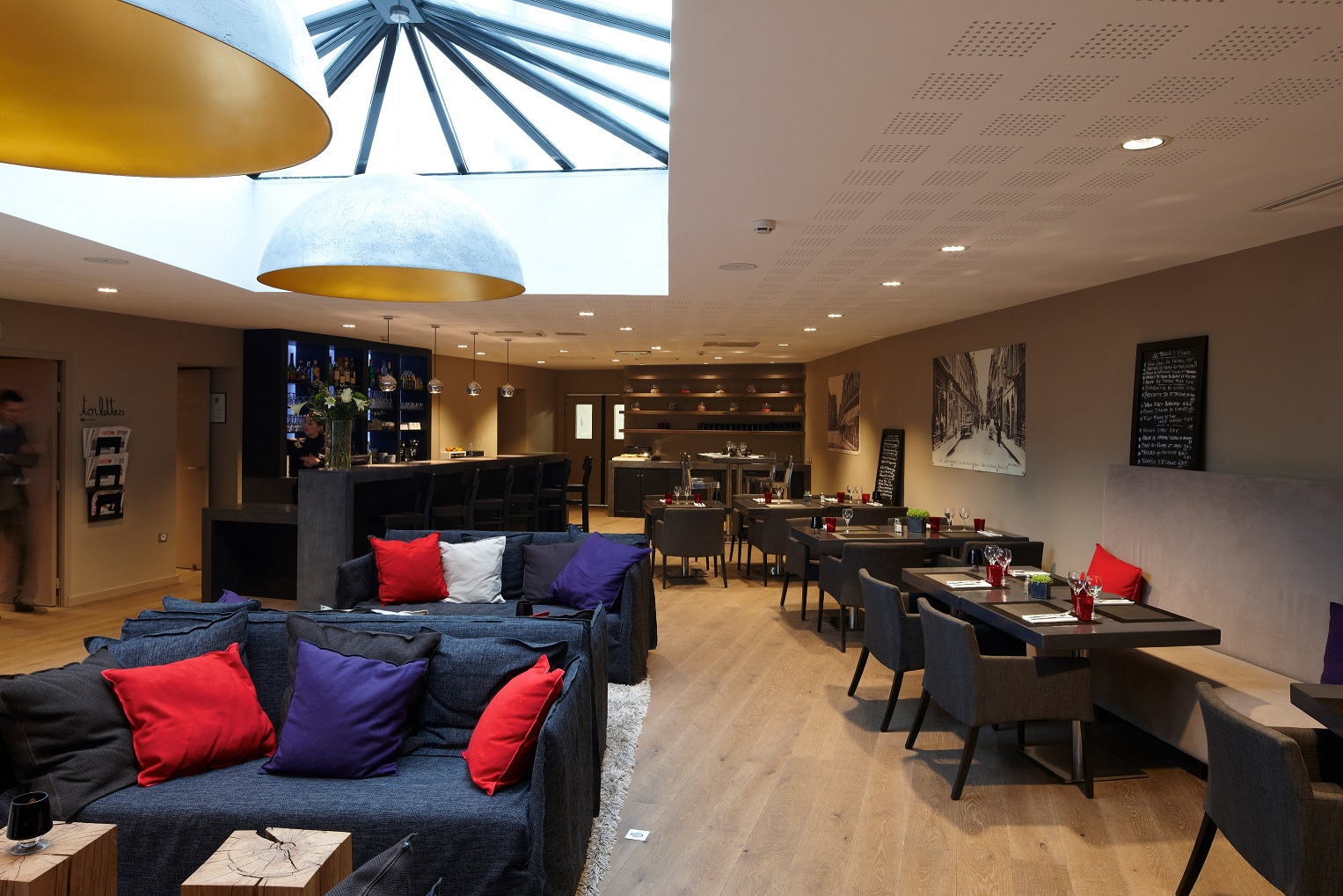 Le restaurant de l'Hôtel Edgar