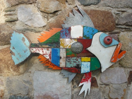 Jean René Petibon, sculpture sur bois d'épaves