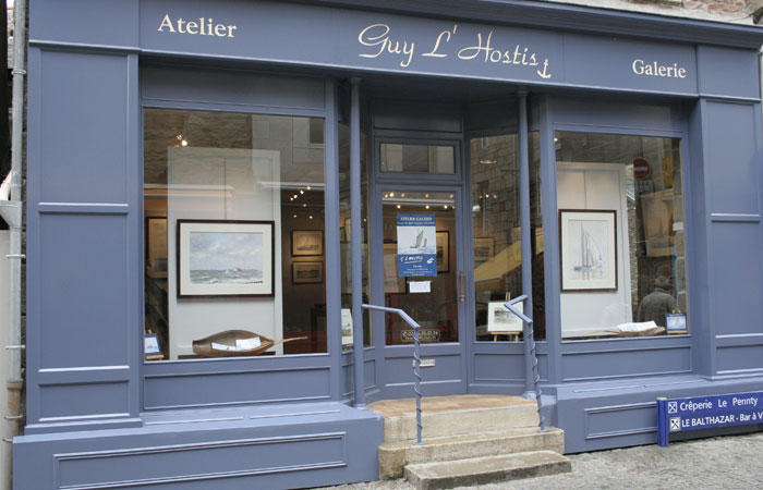 Guy L'Hostis, atelier galerie de peinture