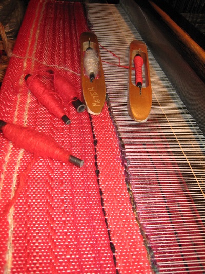 Georgette Meyer, Tissage et créations textiles